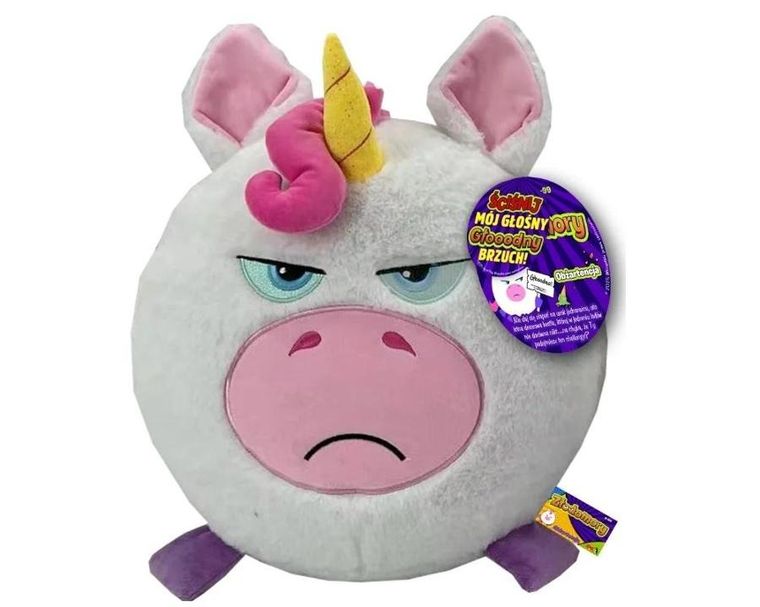 Epee, Złodomory, maskotka, jednorożec Obżartencja, 21 cm