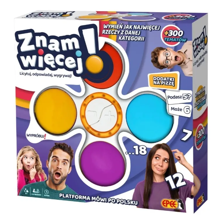 Epee, Znam Więcej, elektroniczna gra familijna