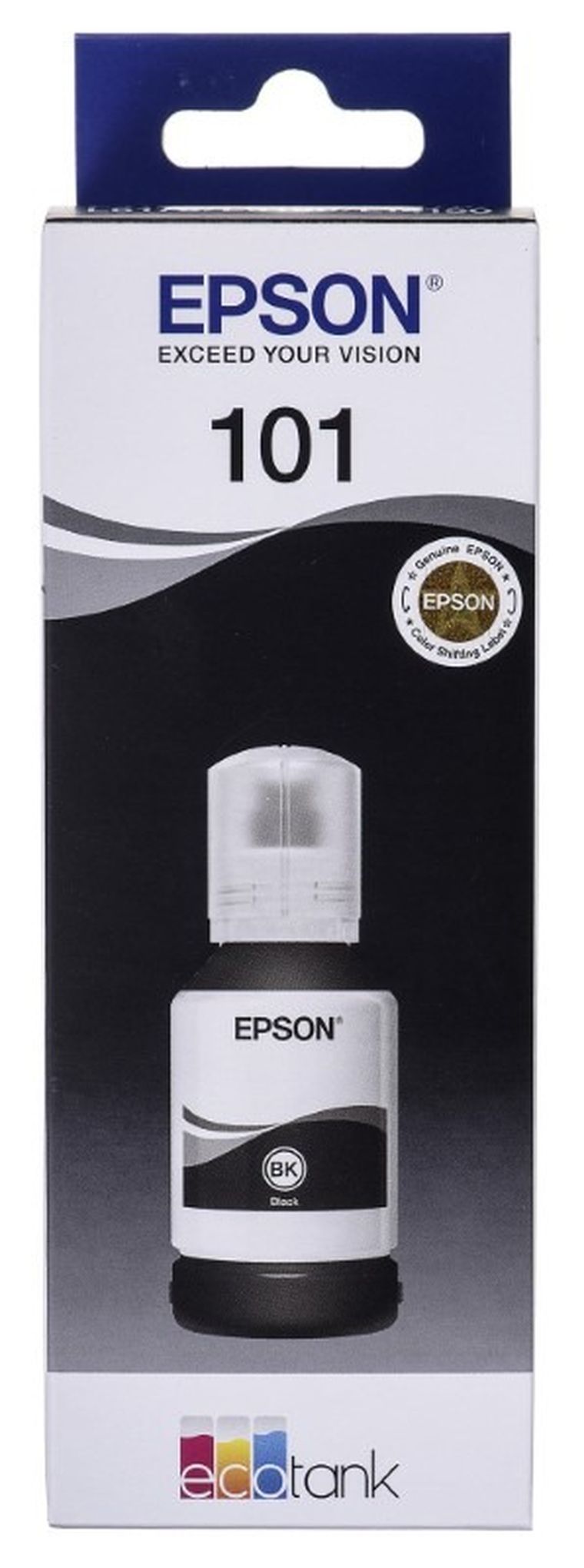 Epson, tusz do drukarki, 101, T03V14A, C13T03V14A, czarny