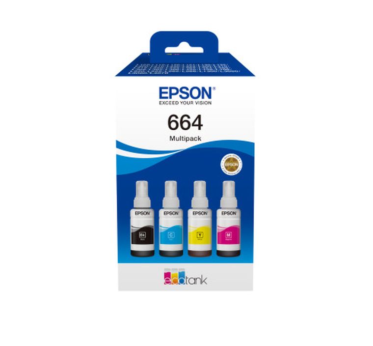 Epson, tusz do drukarki, multipack cmyk, C13T66464A