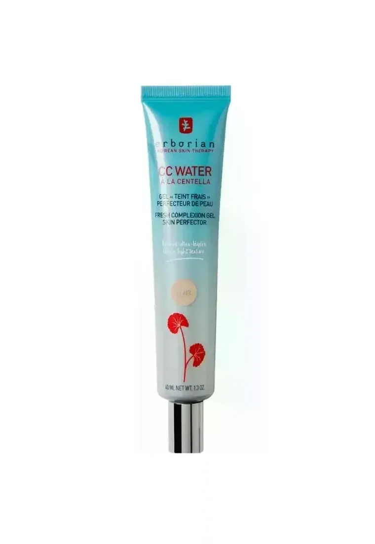 Erborian, CC Water A La Centella Skin Perfecting Gel Dore, krem koloryzujący CC, 40 ml