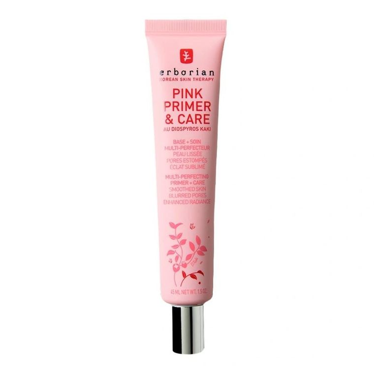 Erborian, Pink Primer & Care, baza pod makijaż, 45 ml