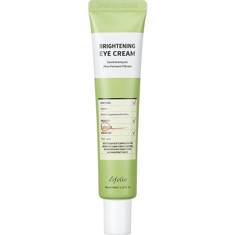 Esfolio, Brightening Eye Cream, rozświetlający krem pod oczy, 40 ml