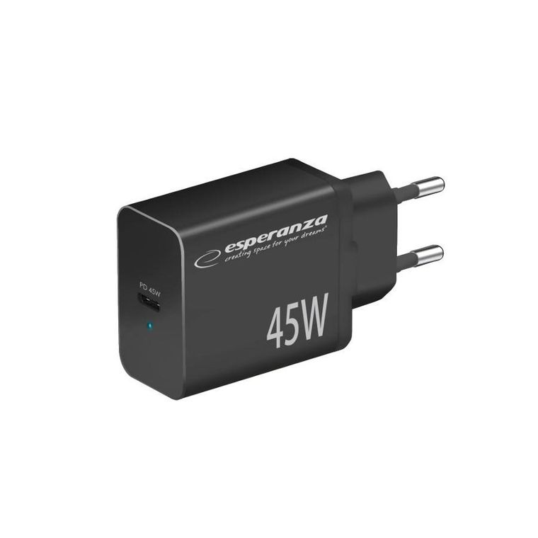 Esperanza, ładowarka sieciowa 45w USB, c pd ezc108k