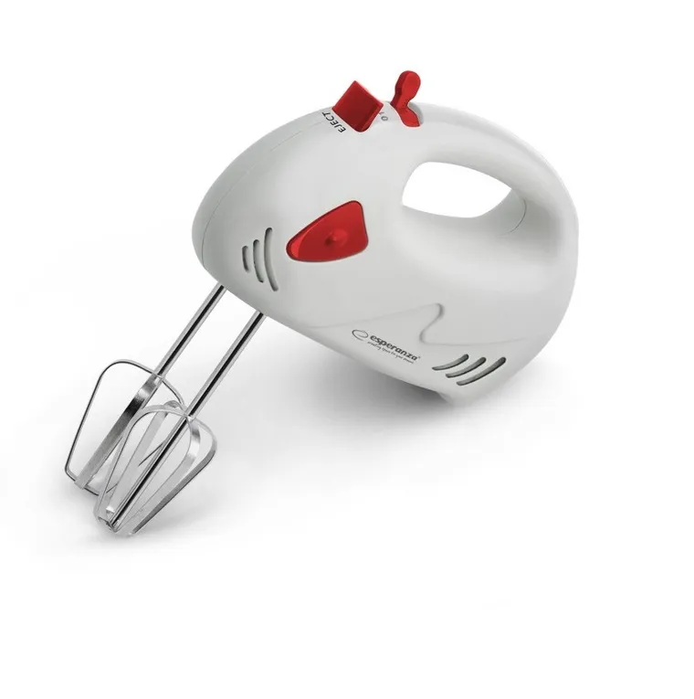 Esperanza, mikser ręczny Muffin, EKM007R, 125W, czerwony