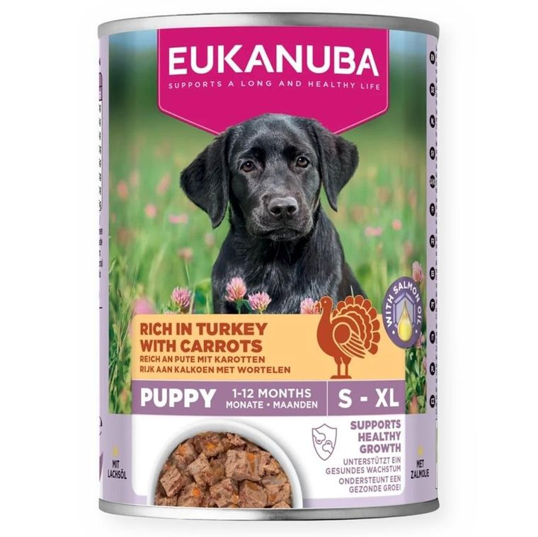 Esperanza, Puppy, indyk z marchewką, mokra karma dla psów, 400g
