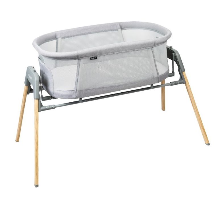 Espiro, Tully, lóżeczko dziecięce z funkcją kołyski, 3w1, Timber Grey