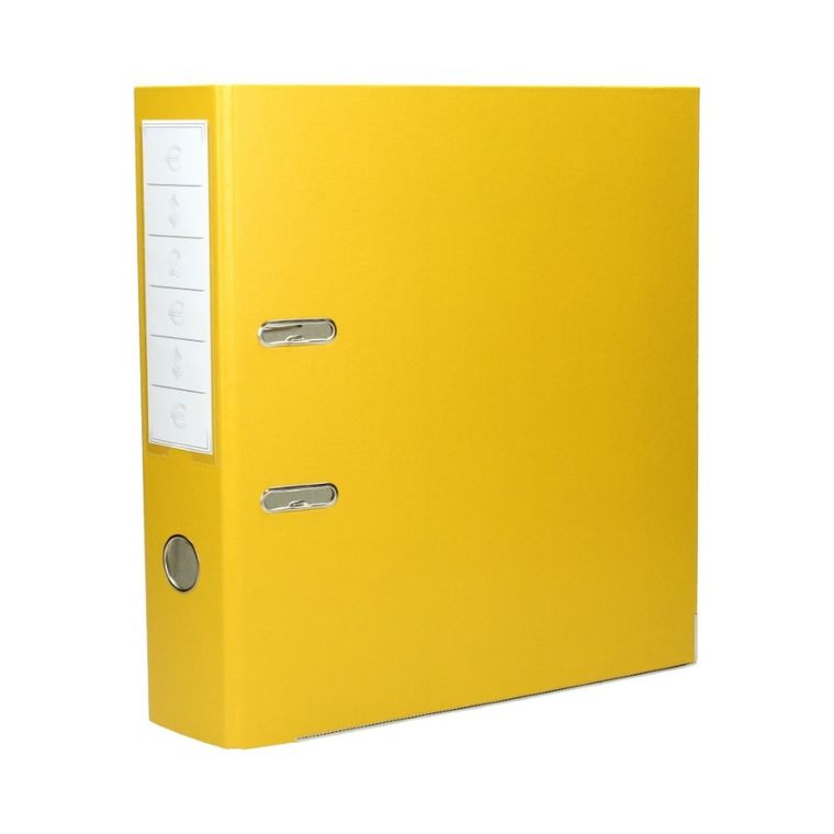 Esselte, Eko, segregator A4, 75 mm, żółty