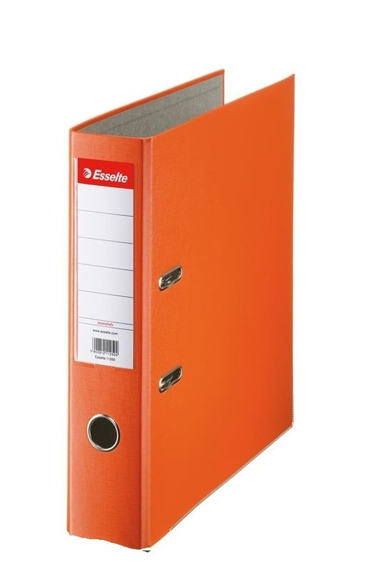 Esselte, segregator A4, 75 mm, pomarańczowy