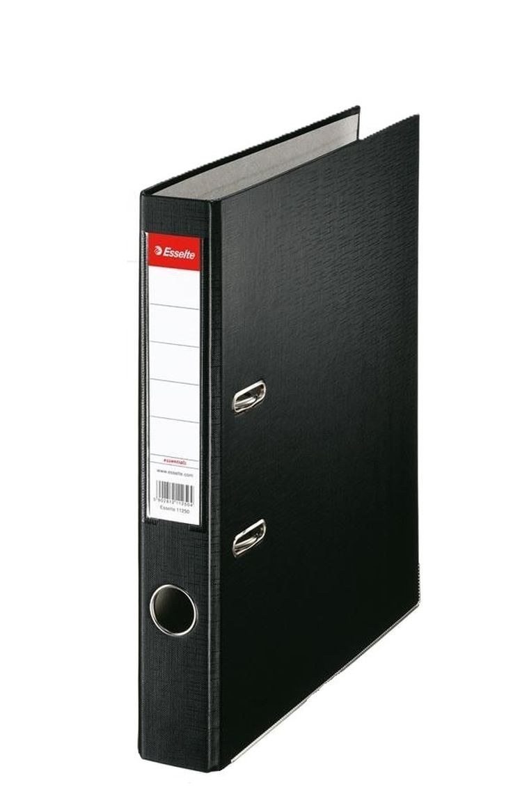 Esselte, segregator A4, czarny