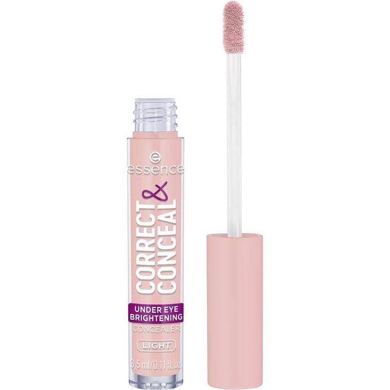 Essence, Correct & Conceal, rozjaśniający korektor pod oczy, nr 10 Light, 3.5 ml