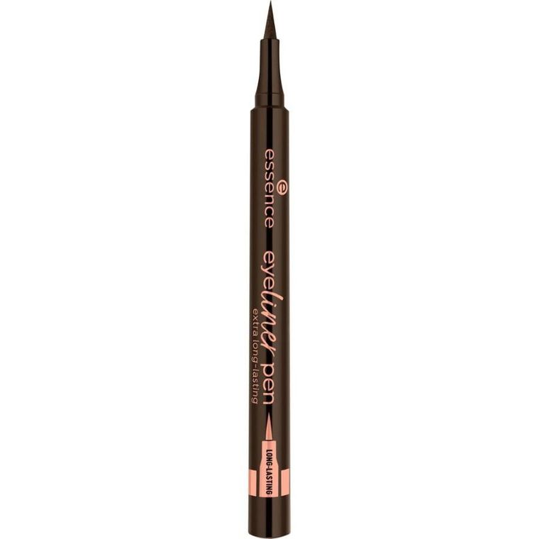 Essence, Eyeliner Pen Extra Long-Lasting, eyeliner we flamastrze, 020 Brown, 1 ml