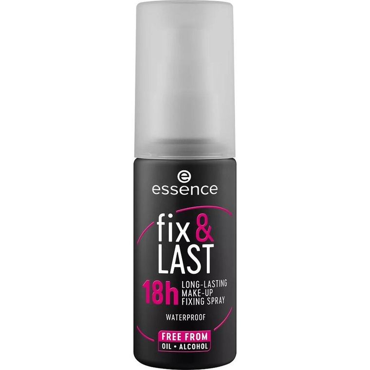 Essence, Fix & Last 18h Long-Lasting, długotrwały spray utrwalający makijaż, 50 ml