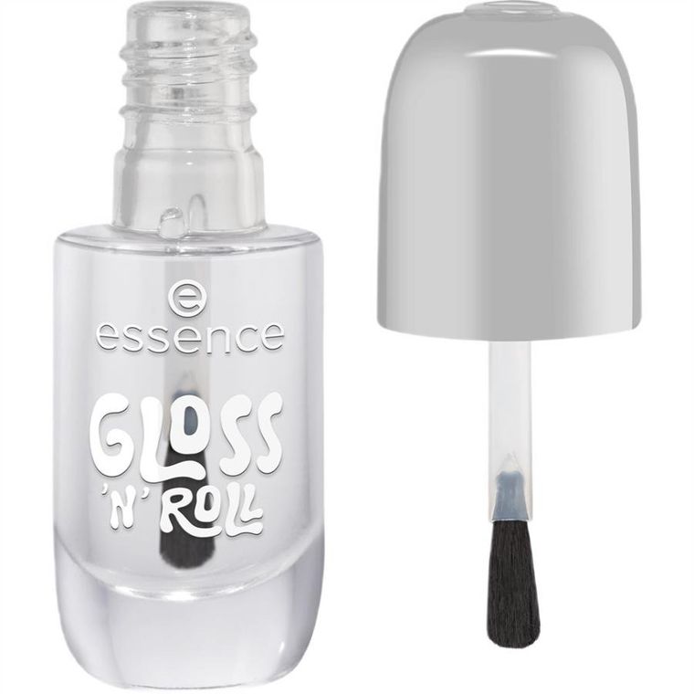 Essence, Gel Nail Polish, żelowy lakier do paznokci, 01 Gloss 'N' Roll, 8 ml