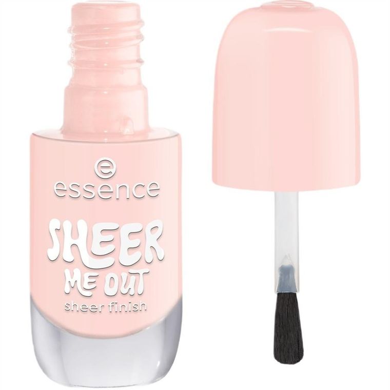 Essence, Gel Nail Polish, żelowy lakier do paznokci, 04 Sheer Me Out, 8 ml