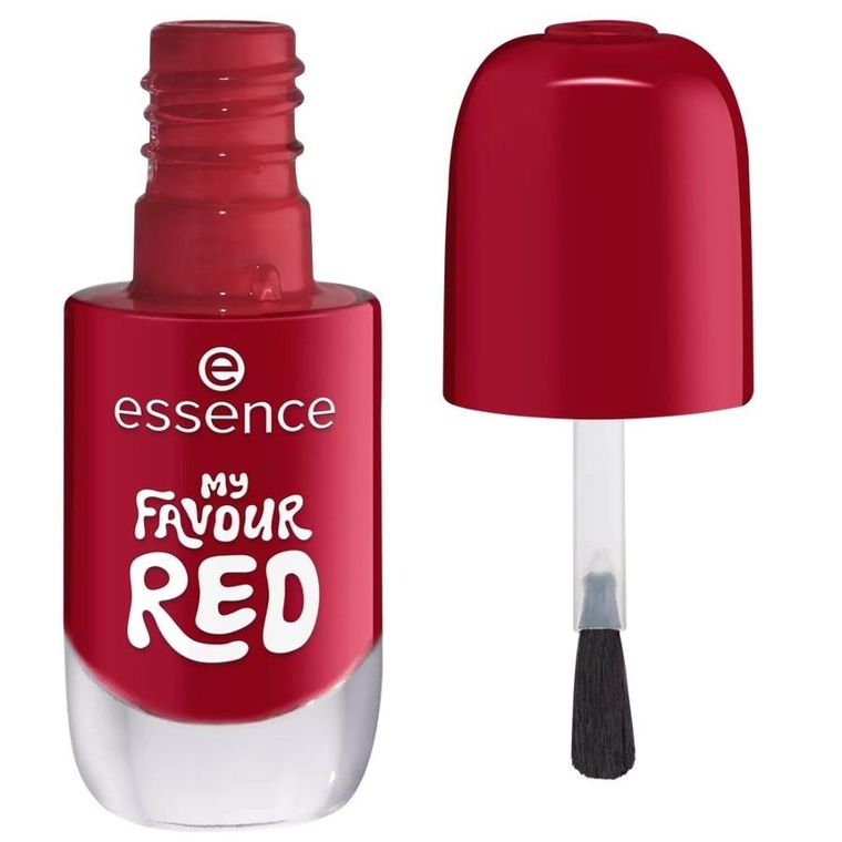 Essence, Gel Nail Polish, żelowy lakier do paznokci, 14 My Favour Red, 8 ml