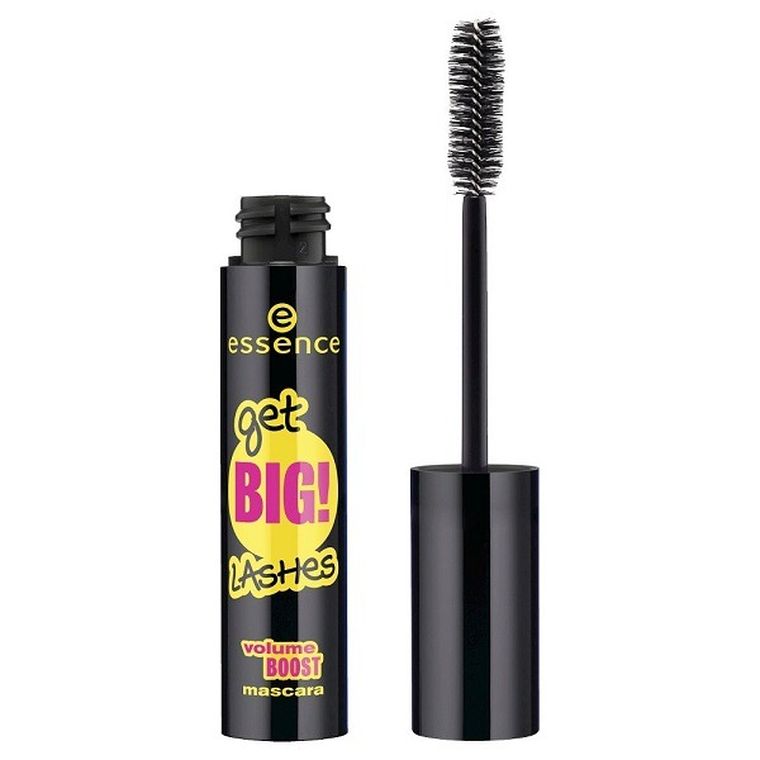 Essence, Get Big Lashes, Volume Boost Mascara, tusz pogrubiający do rzęs, Black, 12 ml