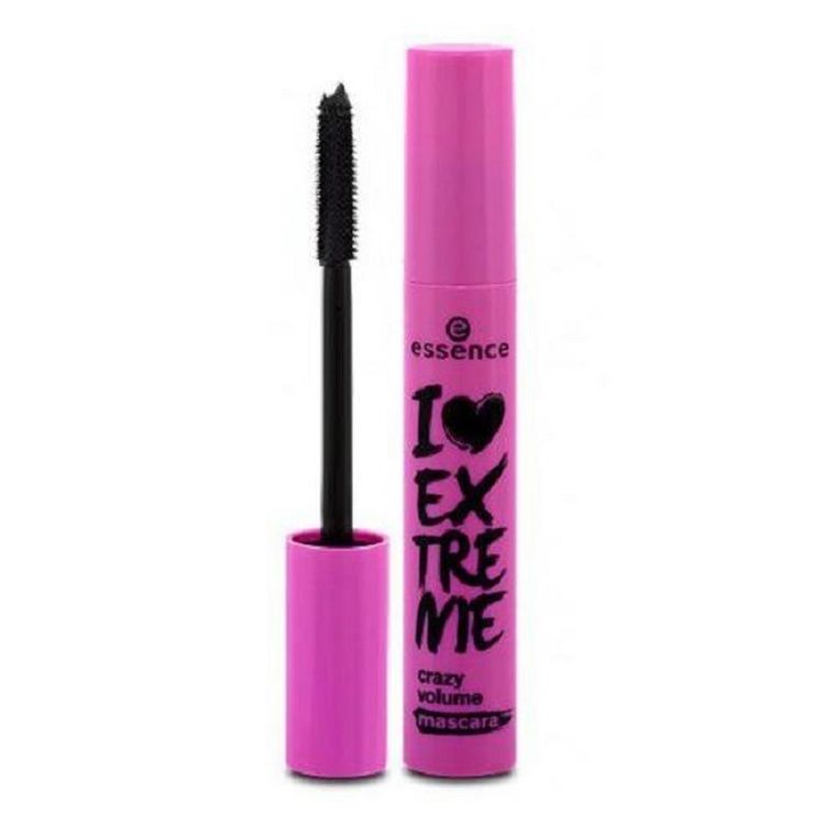 Essence, I Love Extreme, Crazy Volume Mascara, pogrubiający tusz do rzęs, Black, 12 ml