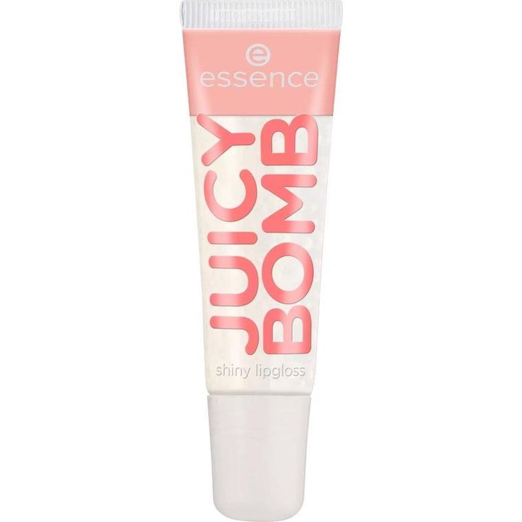 Essence, Juicy Bomb, owocowy błyszczyk do ust, 101 Lovely Litchi, 10 ml