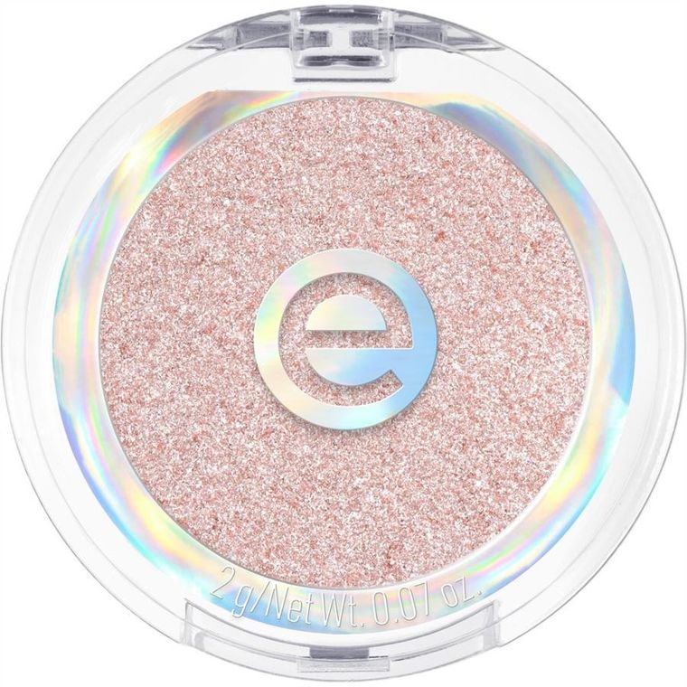 Essence, Mono Eyeshadow Glitter, brokatowy cień do powiek, 02 Rosy Sparkle, 2g
