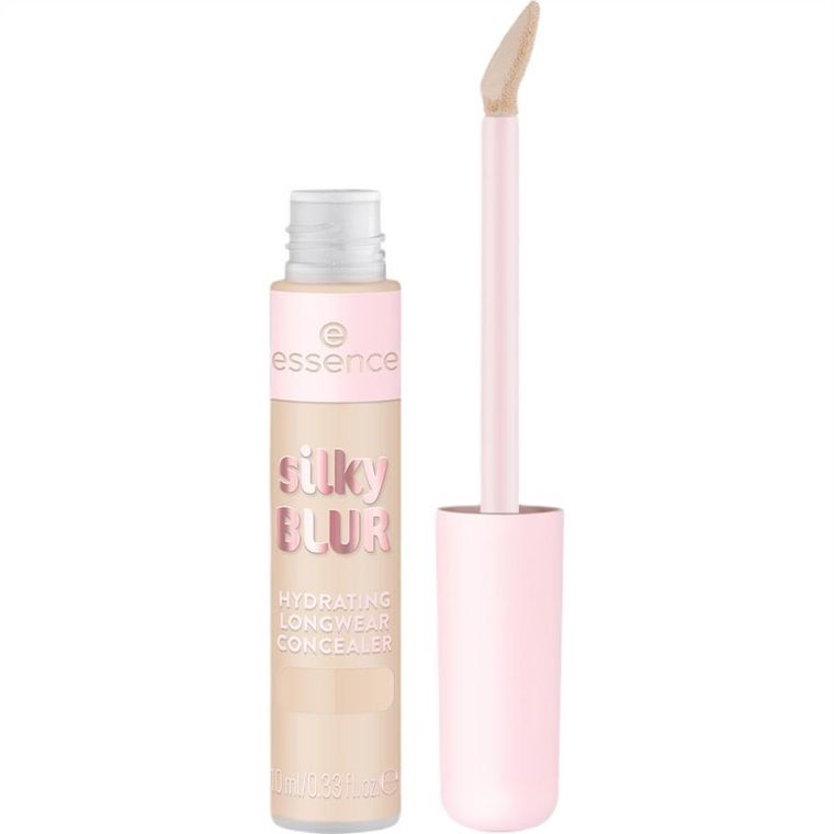 Essence, Silky Blur Hydrating Longwear Concealer, lekki korektor do twarzy, nr 150, 10 ml