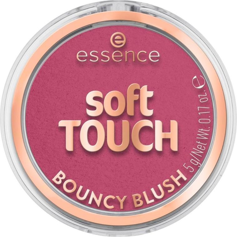 Essence, Soft Touch, Bouncy Blush, kremowy róż do policzków, 20 Electric Peony, 5g
