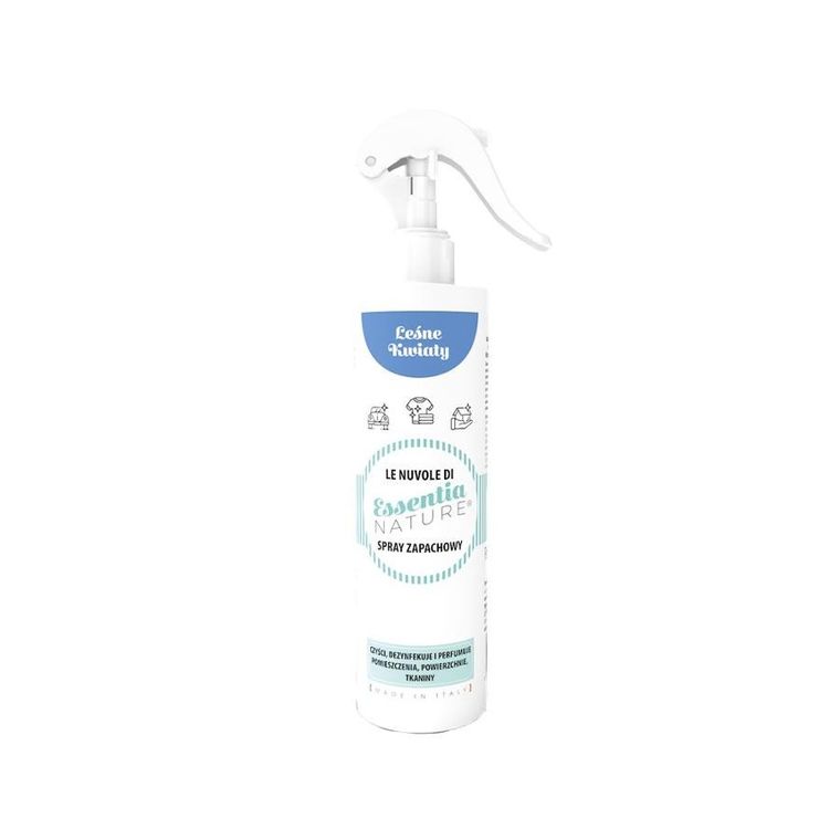 Essentia Nature, odświeżacz w sprayu do tkanin i wnętrz, Leśne Kwiaty, 250 ml
