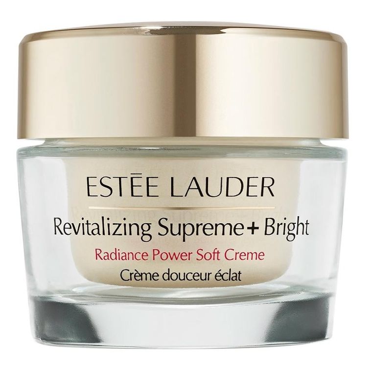 Estée Lauder, Revitalizing Supreme+ Bright Radiance Power Soft Creme, rozświetlający krem nawilżający do twarzy, 50 ml
