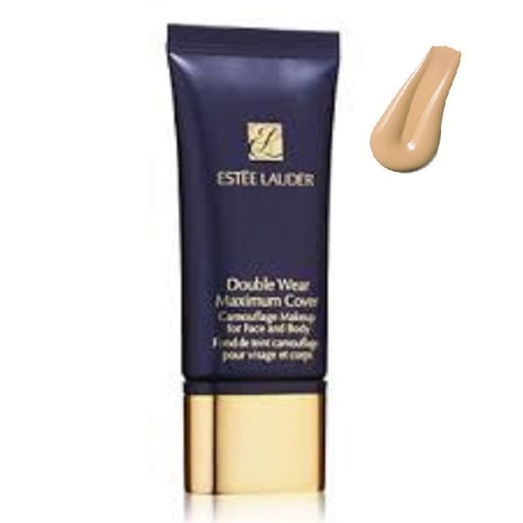 Estee Lauder, Double Wear, Maximum Cover, Camouflage Makeup For Face And Body, podkład kryjący, SPF 15, 1N3 Creamy Vanilla, 30 ml