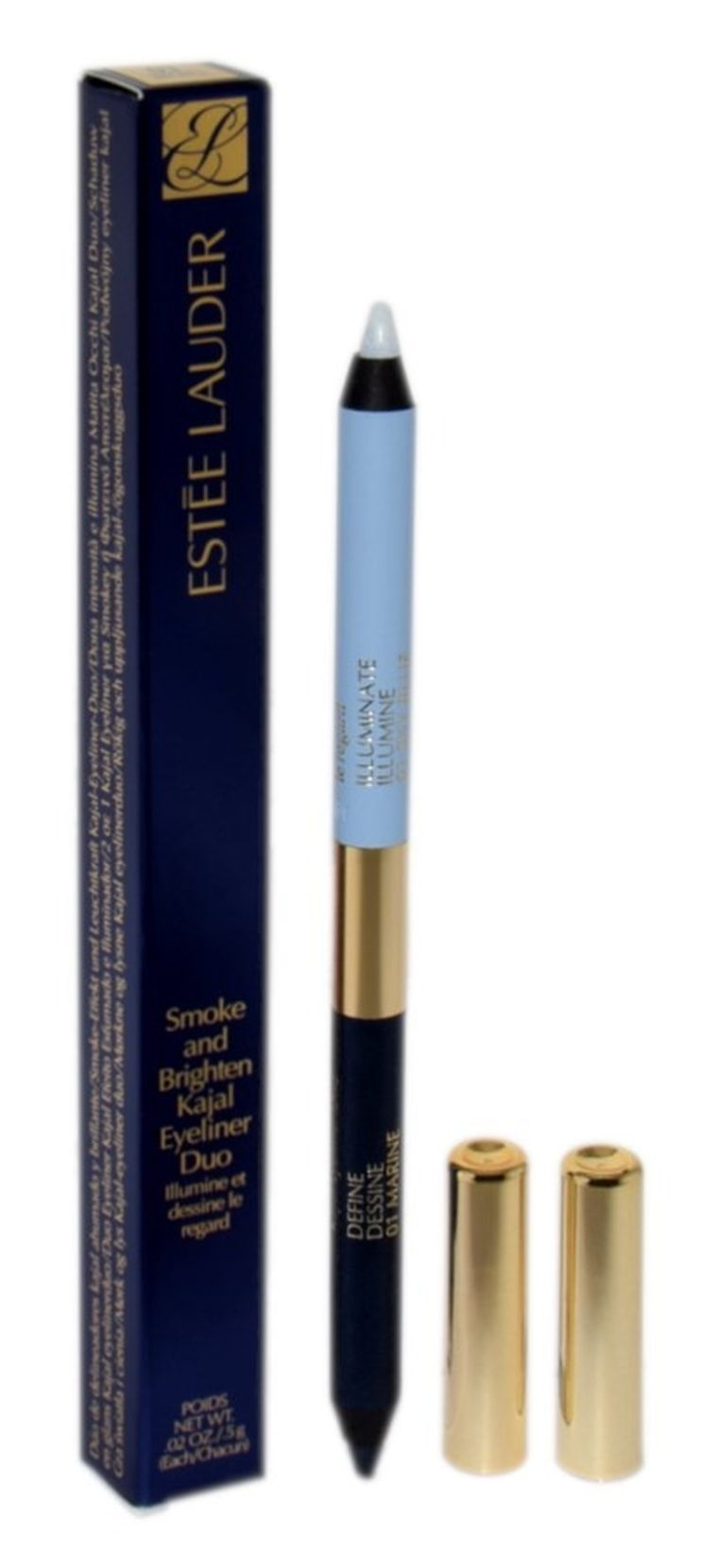 Estee Lauder, Smoke And Brighten Kajal Eyeliner, kremowa kredka do oczu, Sky Blue