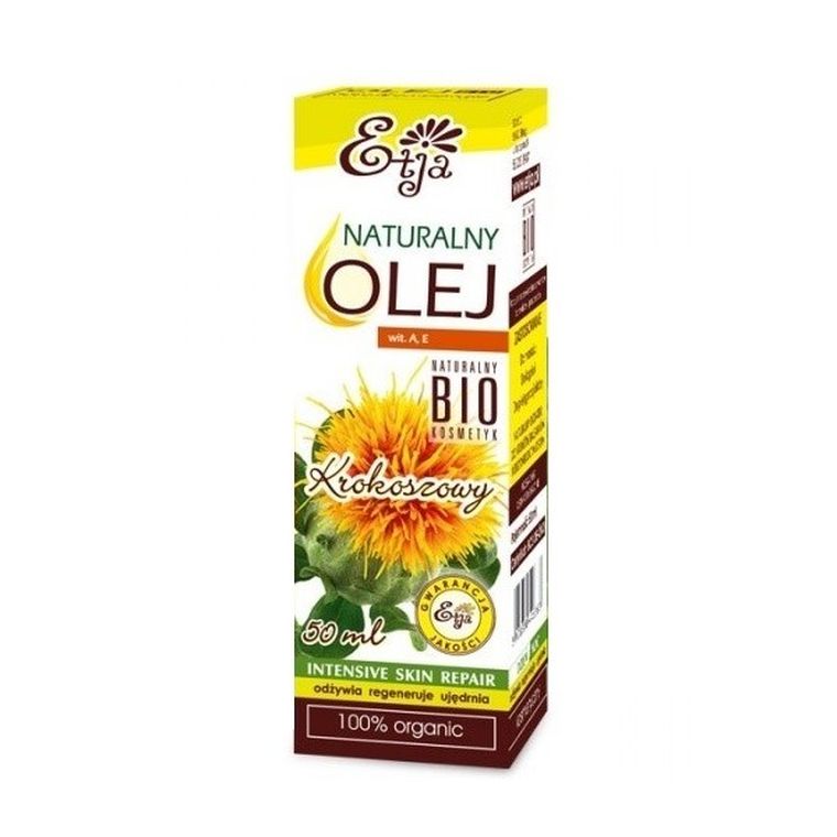 Etja, naturalny olej krokoszowy, 50 ml