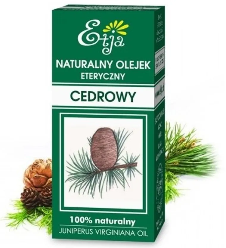 Etja, naturalny olejek eteryczny, Cedrowy, 10 ml