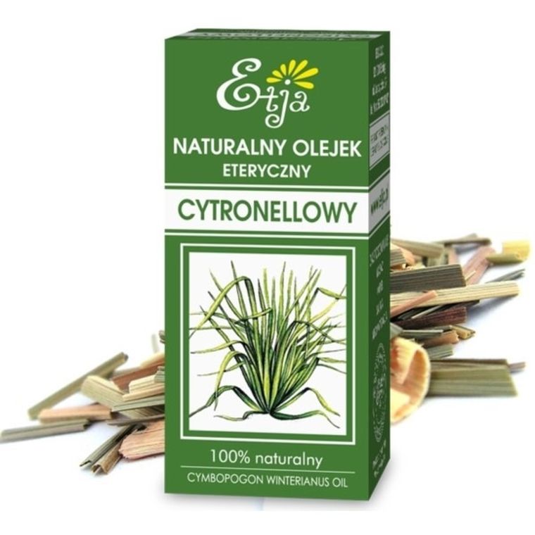 Etja, naturalny olejek eteryczny, Cytronellowy, 10 ml