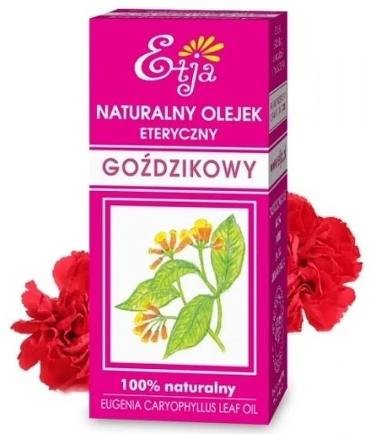 Etja, naturalny olejek eteryczny, Goździkowy, 10 ml