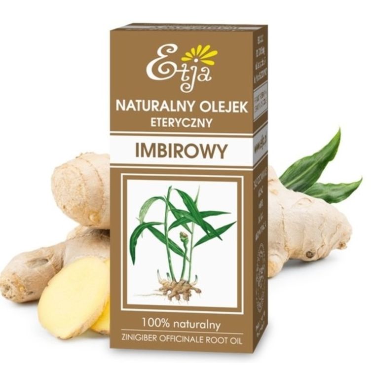 Etja, naturalny olejek eteryczny, Imbirowy, 10 ml