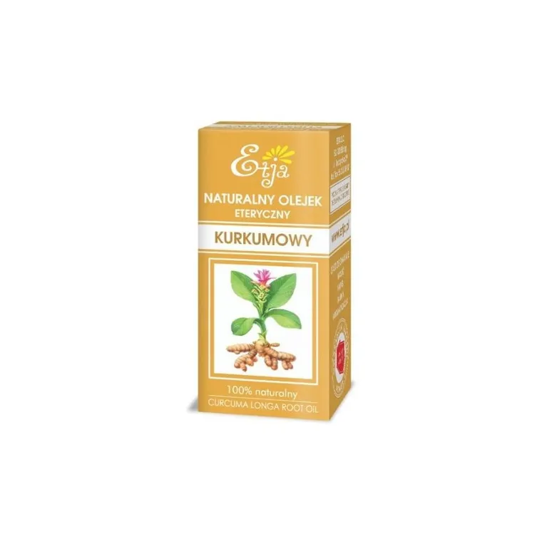 Etja, naturalny olejek eteryczny, kurkumowy, 10 ml