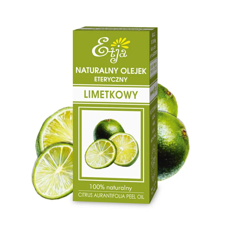 Etja, naturalny olejek eteryczny, limetkowy, 10 ml