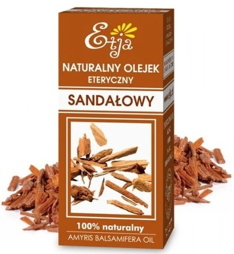 Etja, naturalny olejek eteryczny, Sandałowy, 10 ml