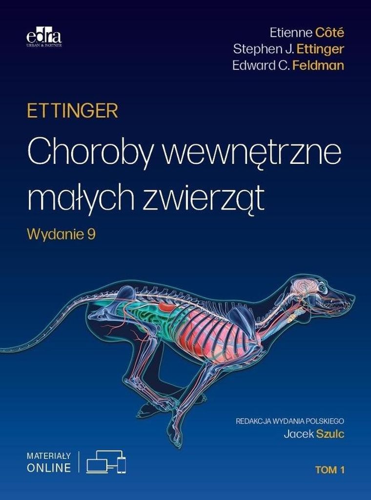 Ettinger. Choroby wewnętrzne małych zwierząt. Tom 1