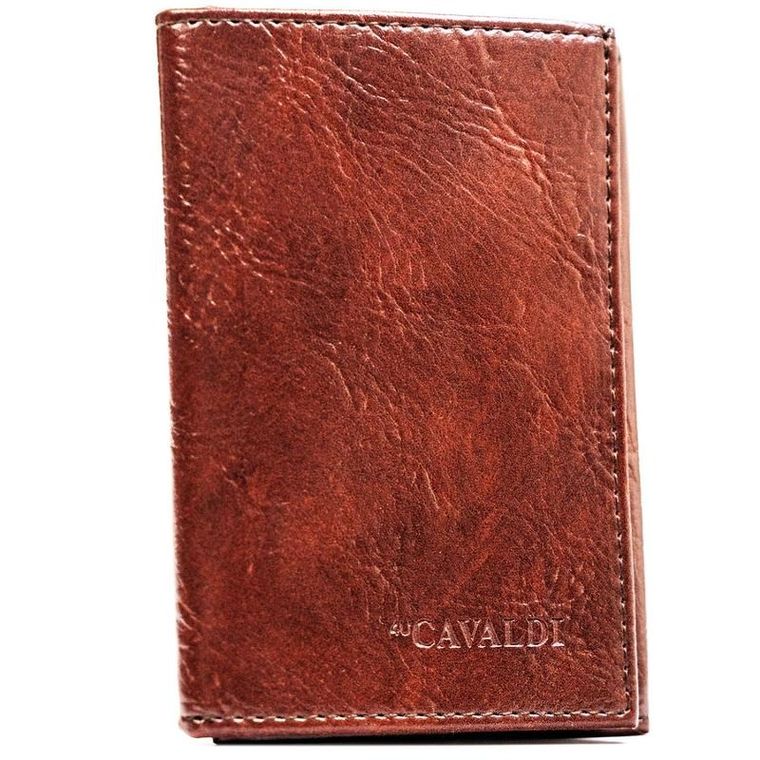 Etui na klucze, brązowe, skóra ekologiczna, 4u Cavaldi