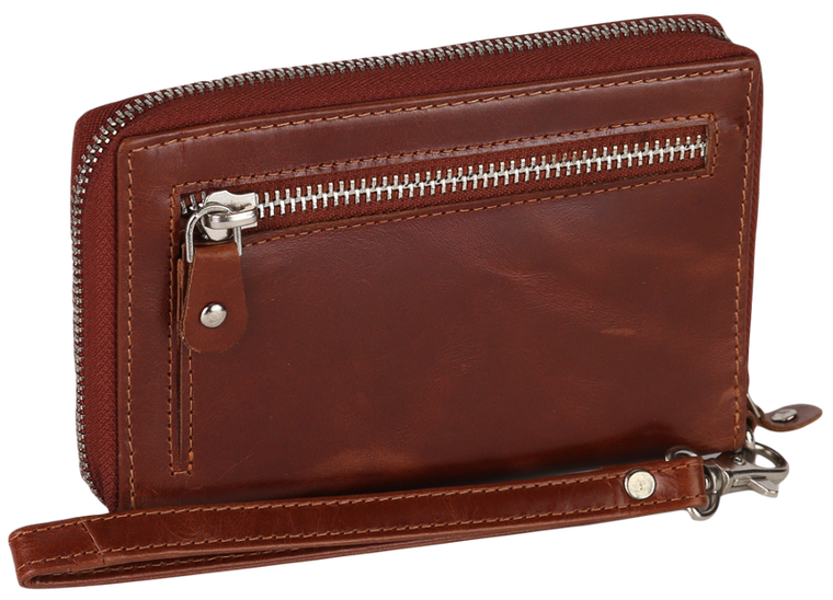 Etui-portfel na karty ze skóry naturalnej