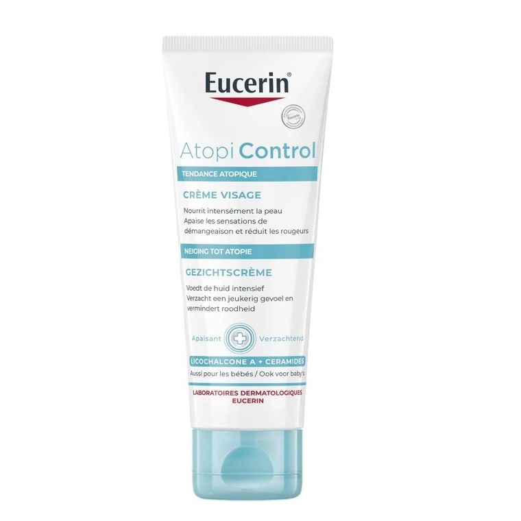 Eucerin, AtopiControl, kojący krem do twarzy, 50 ml