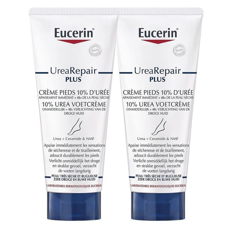 Eucerin, UreaRepair Plus, krem do stóp z 10% mocznika, 2-100 ml