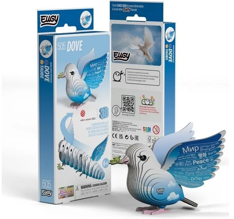 Eugy, eko układanka 3D, Gołąbek pokoju