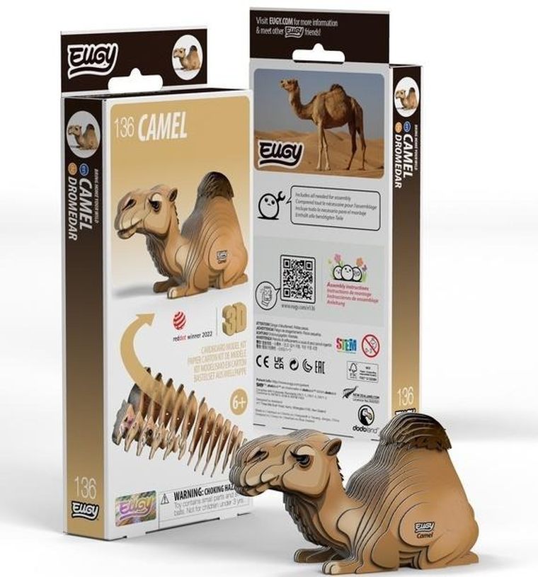 Eugy, eko układanka 3D, Wielbłąd