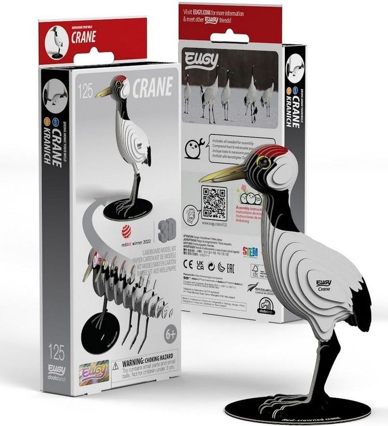 Eugy, eko układanka 3D, Żuraw