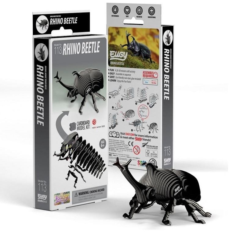 Eugy, układanka 3D, Chrząszcz Herkules