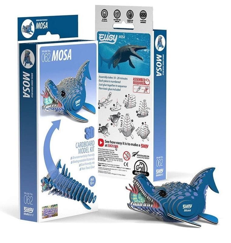 Eugy, układanka 3D, Dinozaur Mozazaur