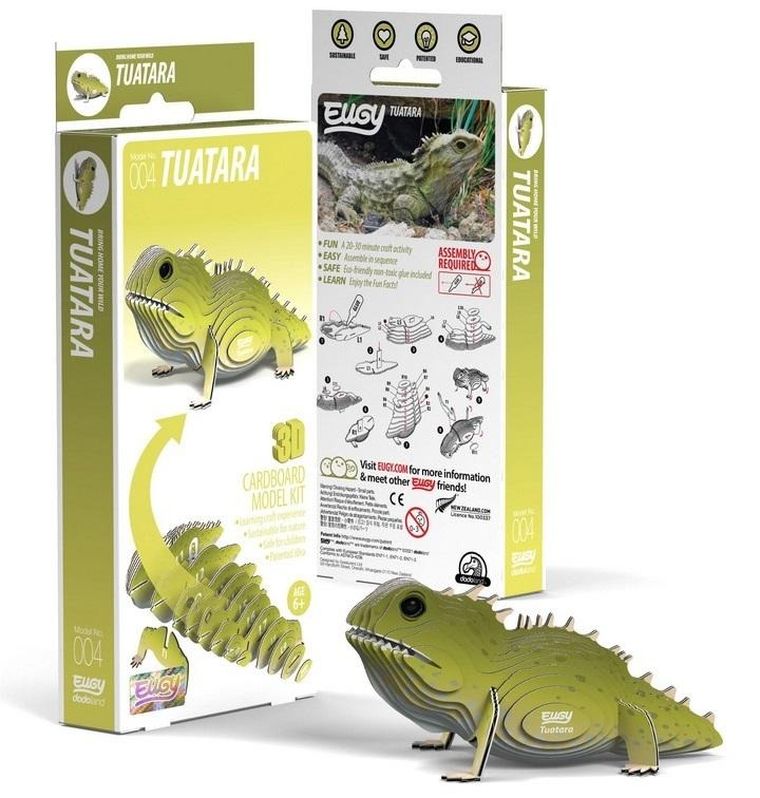 Eugy, układanka 3D, Hatteria Gad