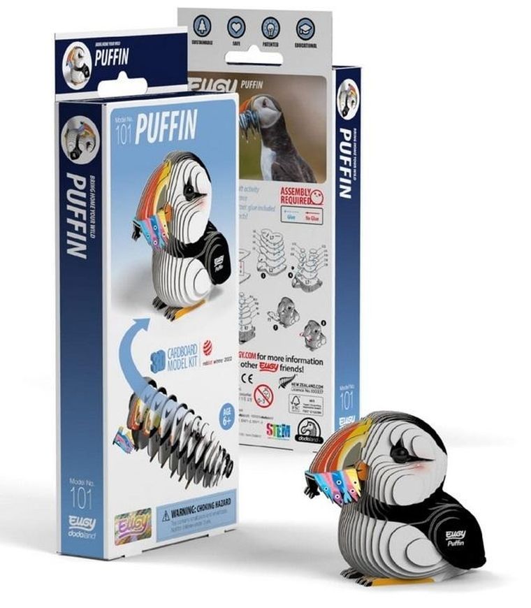 Eugy, układanka 3D, Maskonur Zwyczajny